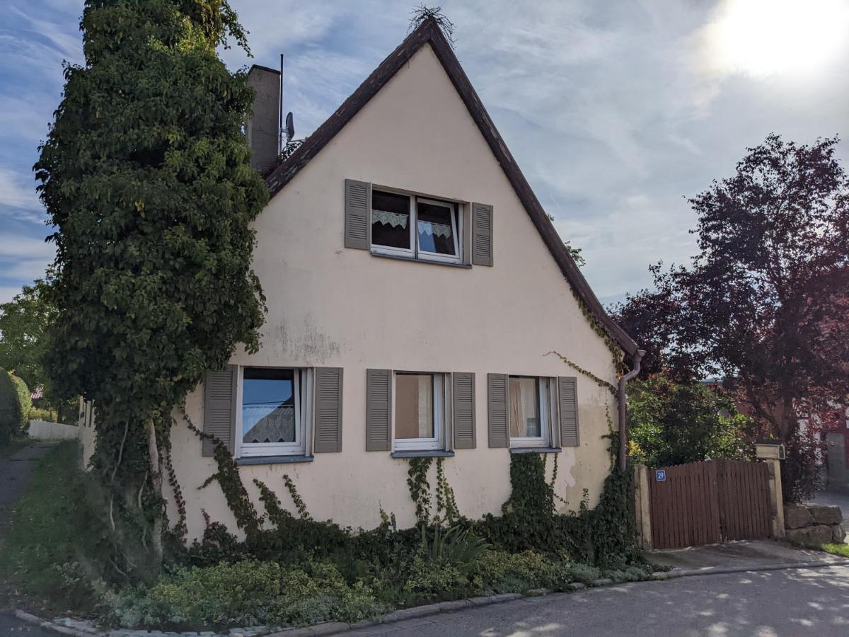 Spatzennest Und Rabennest Sugenheim Exteriér fotografie
